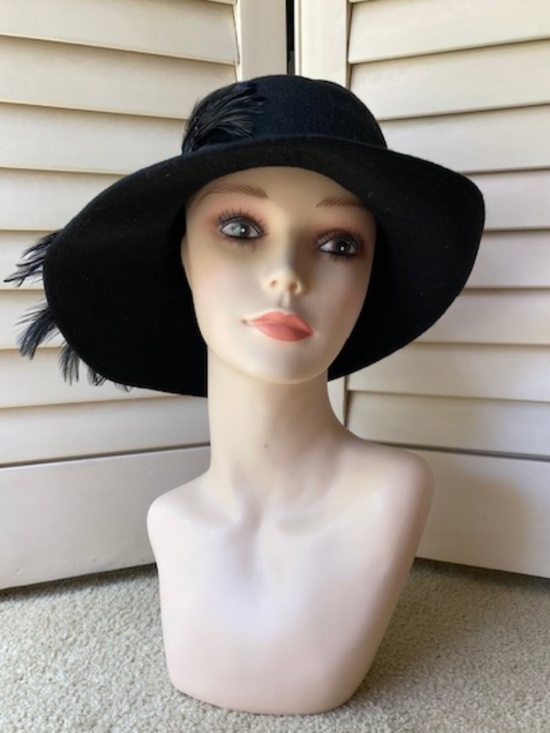 Lancaster Black Wool Felt Hat main image 14